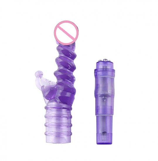 Female Waterproof Dildo Vibrator Double G-spot Massager Adult Sex Toy