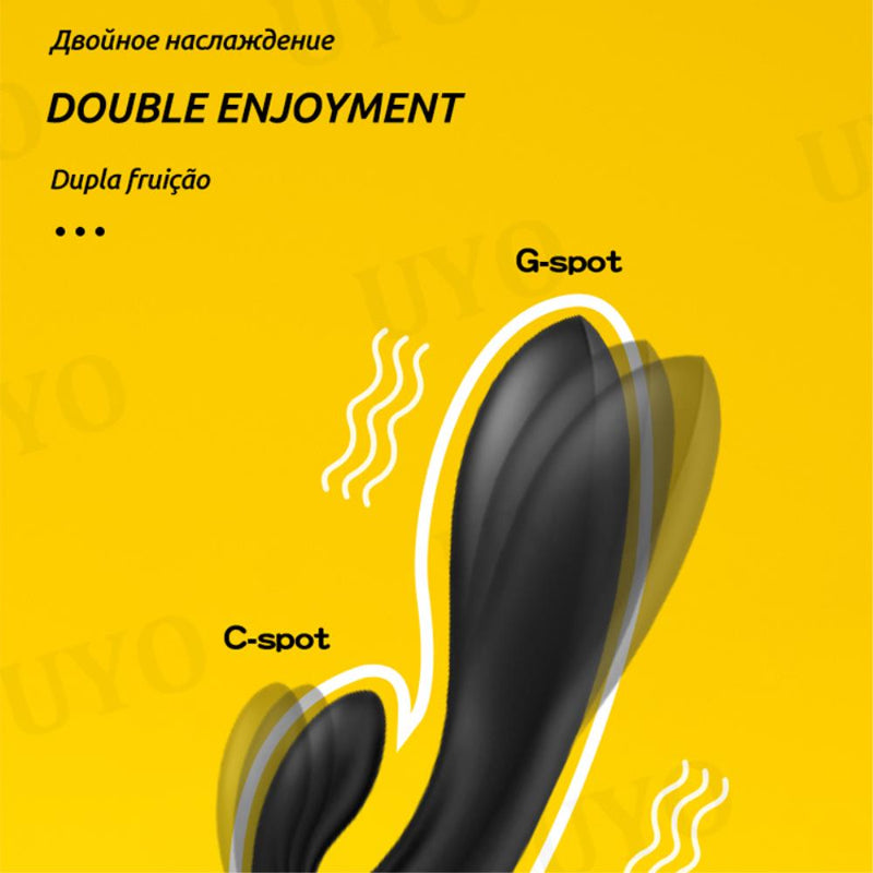 APP Remote control rabbit vibrator super power vibration G-spot clitoral vibrator