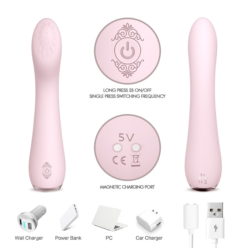 G Spot Dildo Vibrator Sex Toys for Woman Silicone Waterproof 9 Mode Vibrador Erotic