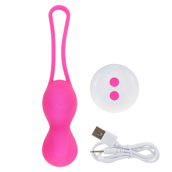 Wireless Vibrator Remote Control Kegel Ball Soft Liquid Silicone Sex Toy