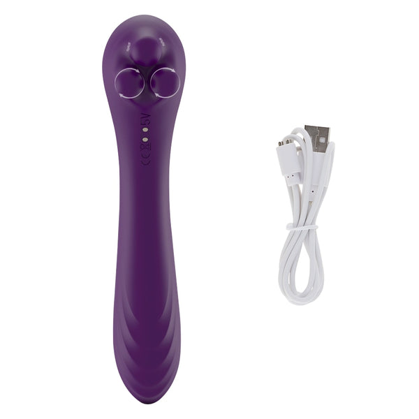 Clitoral Vibrator Trio of Fondling Nubs G Spot Dildo Vibrators Innovative