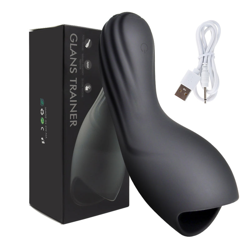 Penis Delay Trainer 10 modes Male Masturbator Vibrator Automatic Oral Climax Sex