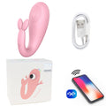 APP Bluetooth Vibrator 8 Speeds Wireless Control G-spot Vibrating Egg Dildo