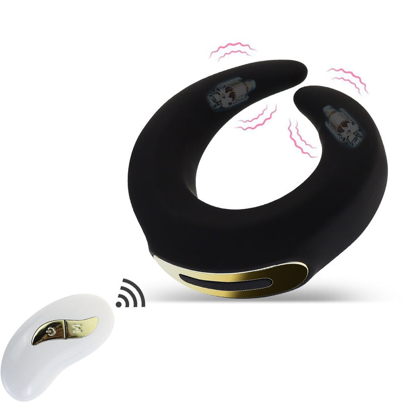 Cock Ring Vibrator with Remote Controller 12 Speeds Penis Ring Massager Clitoral Stimulation