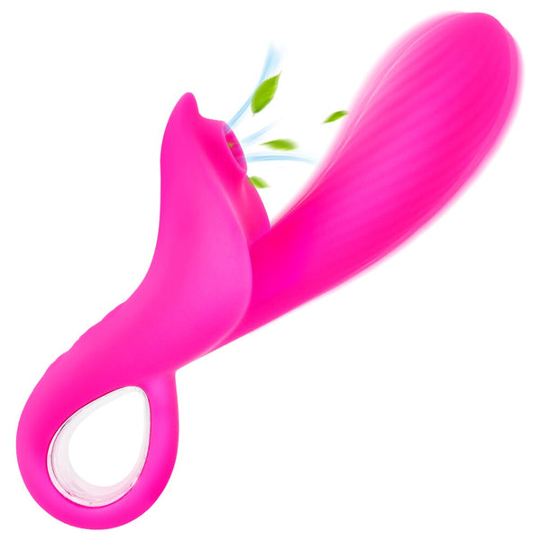 Clitoral Sucking G-spot Rabbit Vibrator Vaginal Anal Clit Massager 10 Vibrating Dildo