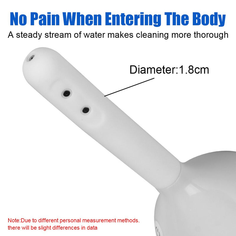 Bulb Design Vagina & Anal Cleaner Enema Cleaning Container  anal cleaning kits Sex Toys for Adults