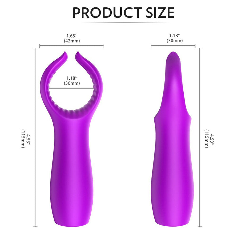 9 Modes Clitoris Stimulator Locking Delay Ring Penis Massager vibrating penis ring