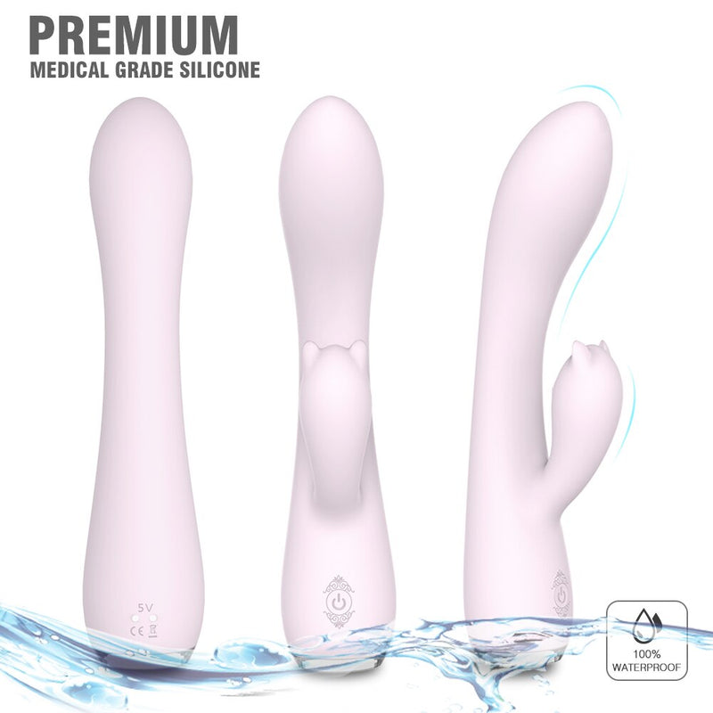 G Spot Rabbit Vibrator Clitoris Stimulation Waterproof Dildo Vibrator Sex Toys