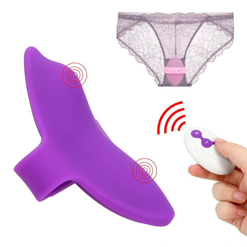 10 Speed Bullet Vibrator Panties Vibrating Egg Clitoris Vagina Stimulate Wearable