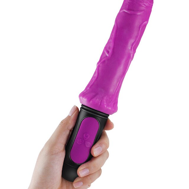 Heating Realistic Dildo Vibrator for Woman 10 speed bend Soft huge dildo