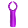 9 Modes Clitoris Stimulator Locking Delay Ring Penis Massager vibrating penis ring