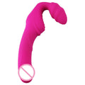 Strapless Strap on Realistic Dildo Vibrator Massager Lesbian Double Side Massager