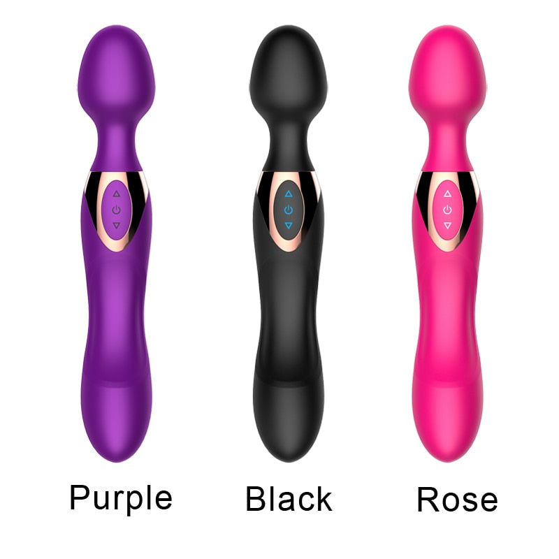 10 Speeds Magic Wand Powerful Big Vibrators for Women  Sex Toy