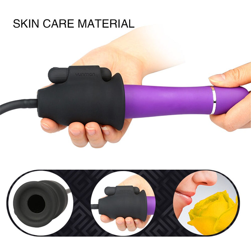 Men Penis pump Vibrator Sex Toy For Adult Blowjob Glans Vibrator
