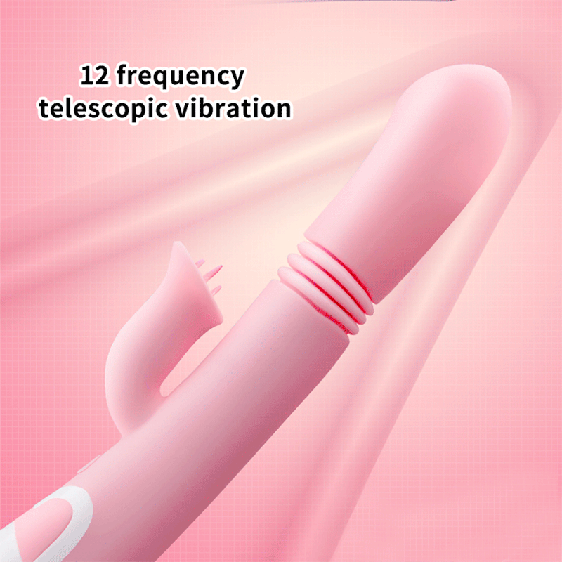 Sucking Vibrator Blowjob Tongue Licking supcionador clitoral Stimulator Telescopic Dildo