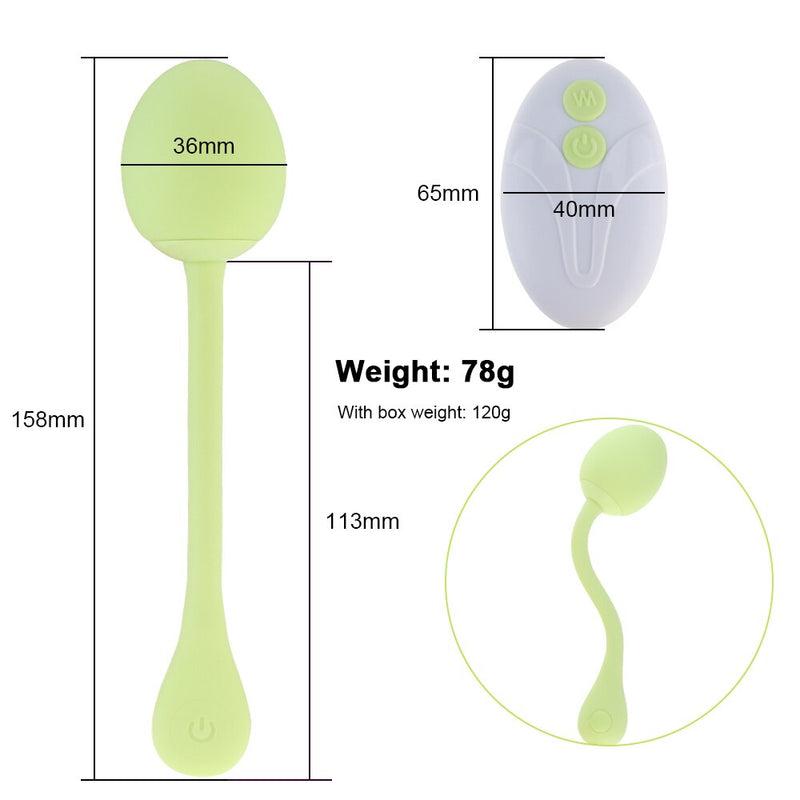 Silicone Vaginal Balls Ben Wa Balls Vibrator Waterproof Vagina Trainer Women Sex Toys