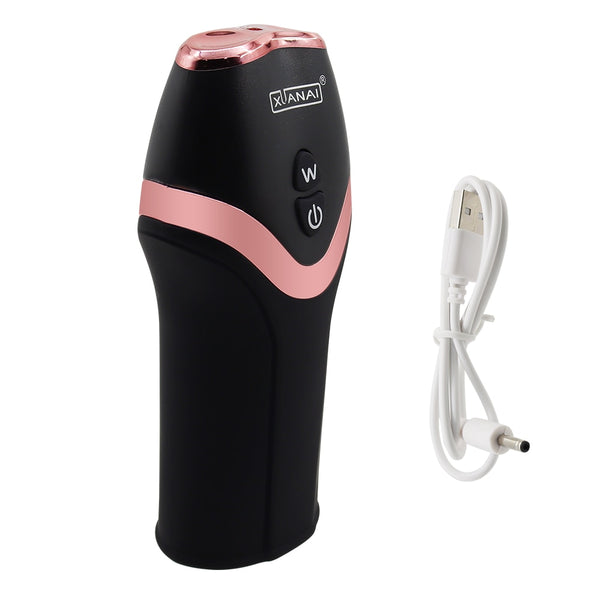 Penis Pump Vibrator 12 Speed Male Masturbator Penis Delay Trainer Adult Automatic Glans