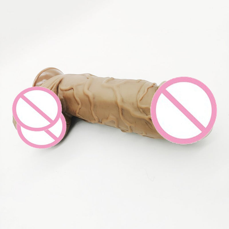 Large Thick Dildo Suction Cup Realistic Penis  Adult Female Masturbate Erotic Sex Toys
