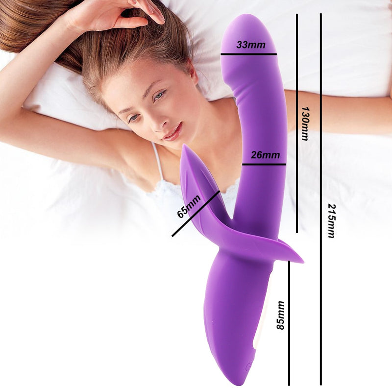 G Spot Rabbit Vibrator Adult Sex Toys for Clitoris Stimulation with 16 Vibration Modes