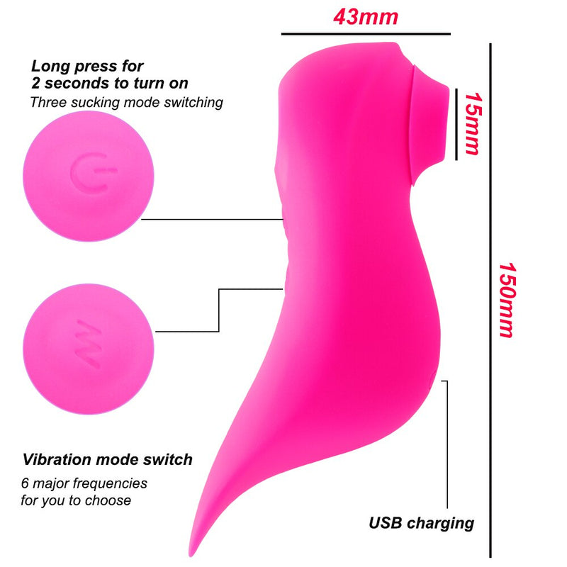 Powerful Clit Sucker Vibrator For Women Clitoris Stimulator Nipple Sucking Vibrating Adults Erotic Goods Sex Shop for Couple