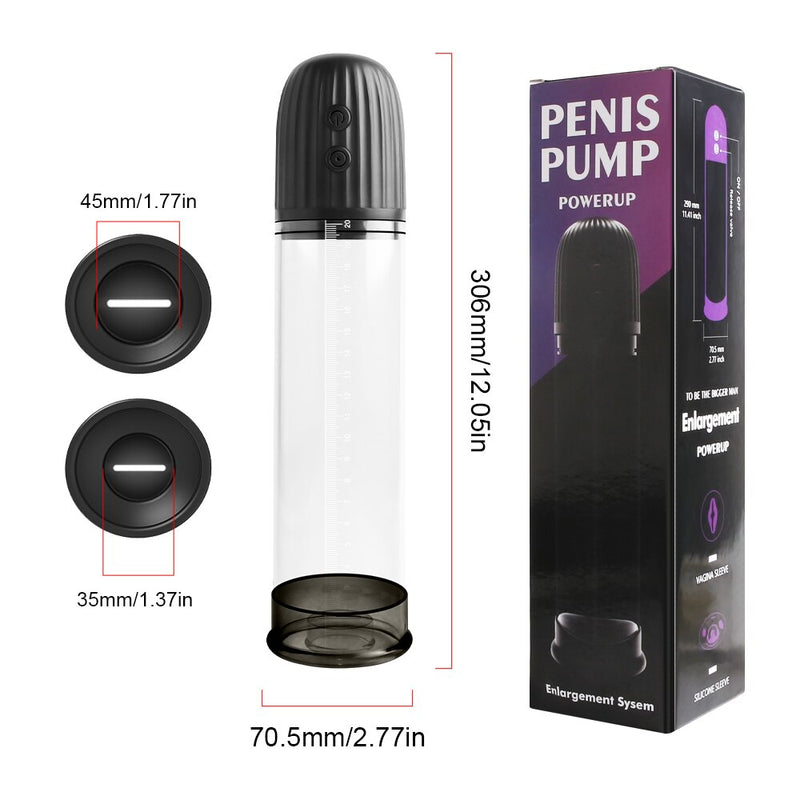 Electric Penis Pump for Men Sex Toys Penis Enlarger Pump Cock Penile