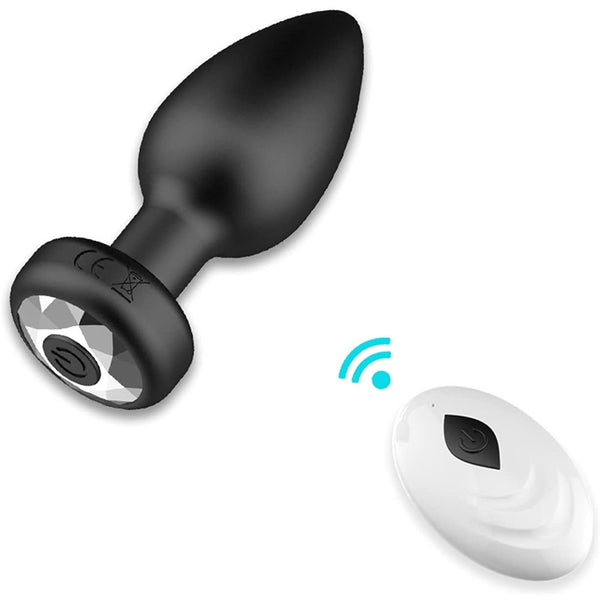 2pcs Anal Plug Vibrator Wireless Prostate Butt Plug Portable Gay Sex Toys