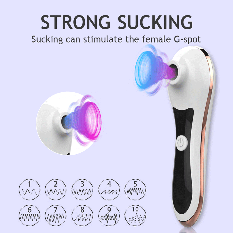 Sucking Vibrator Clit Nipple Sucker for Women 10 Modes Clitoris Stimulator Pussy Oral Blowjob