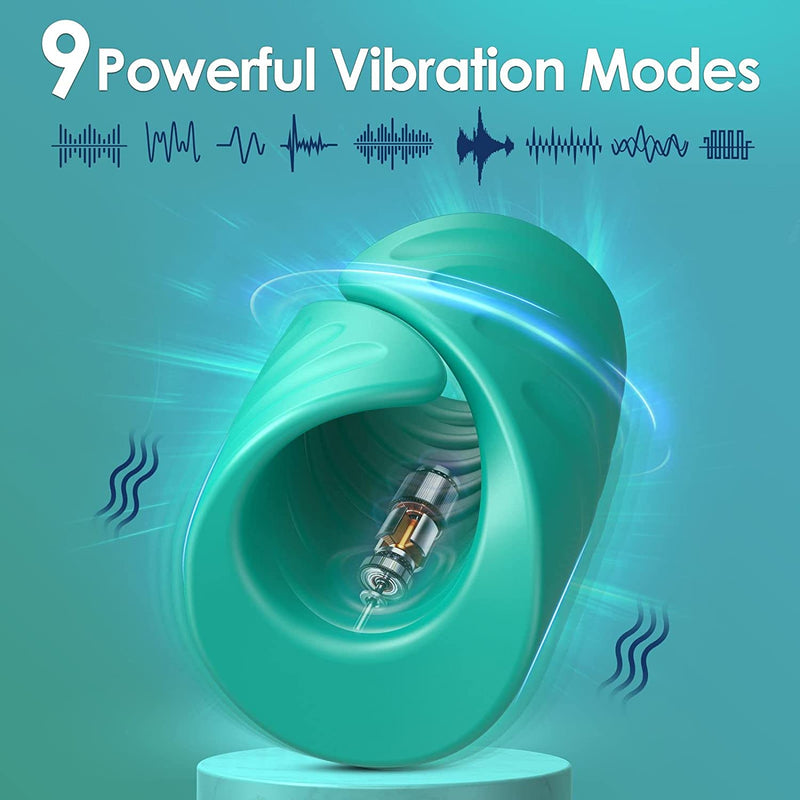 Powerful Vibrator For Men Glans Massager Sex Machine Penis Delay Trainer