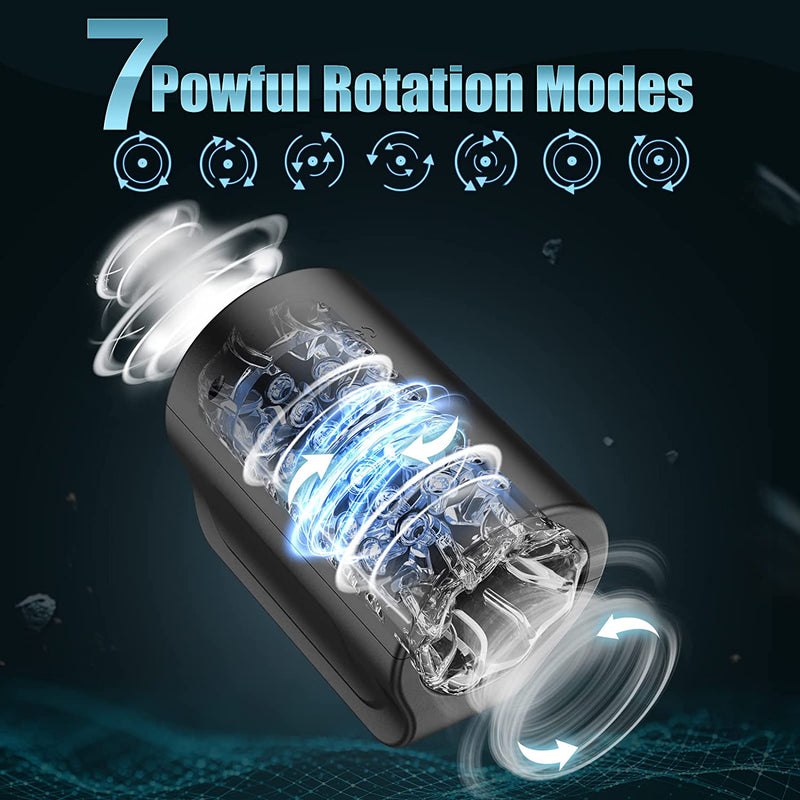 Male Masturbator Cup Rotation Vagina Masturbation  Equipment Electric Supplies Sex Toy Adult Goods Blowjob for Men