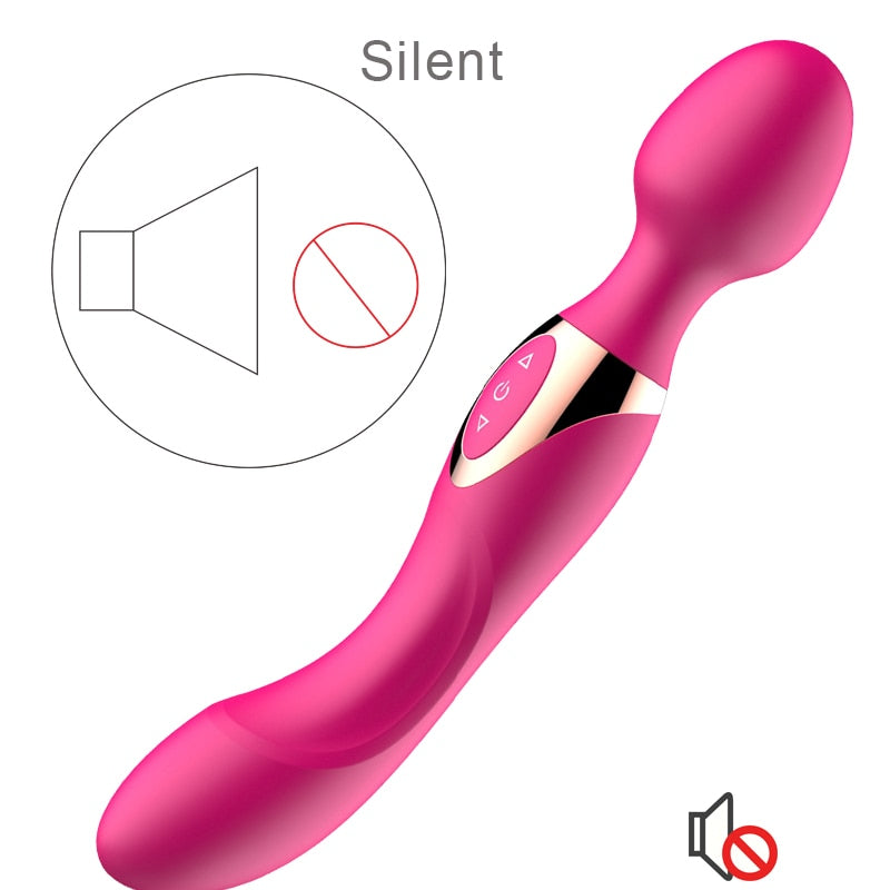 10 Speeds Magic Wand Powerful Big Vibrators for Women  Sex Toy