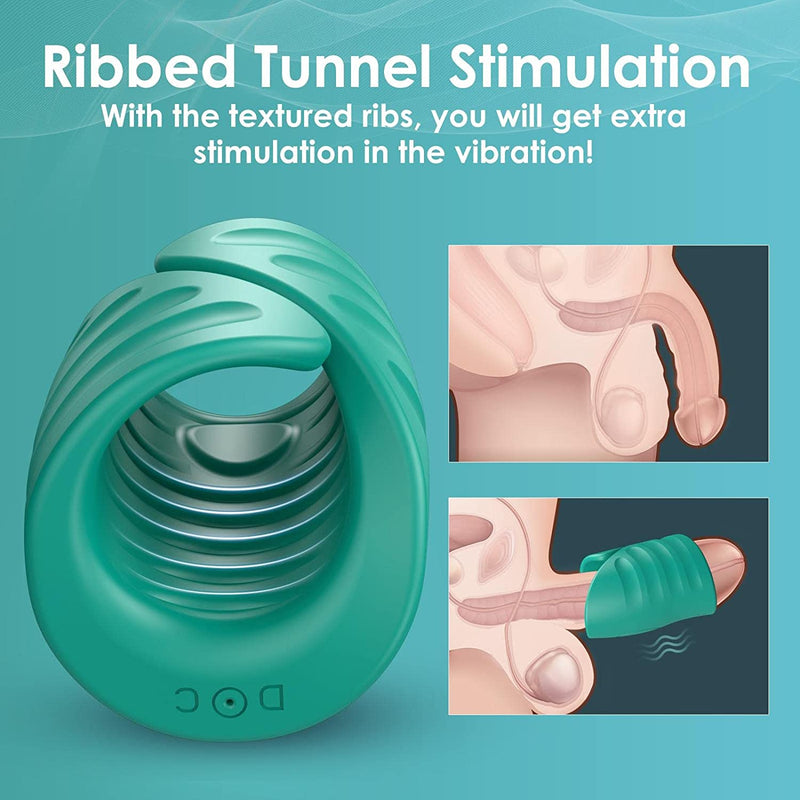 Powerful Vibrator For Men Glans Massager Sex Machine Penis Delay Trainer
