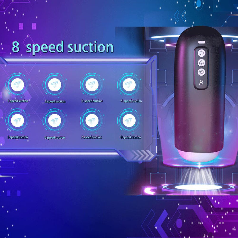 Automatic Sucking Male Mastubator Blowjob Vibration Masturbation Cup Vagina Pocket Pussy Penis Oral Machine