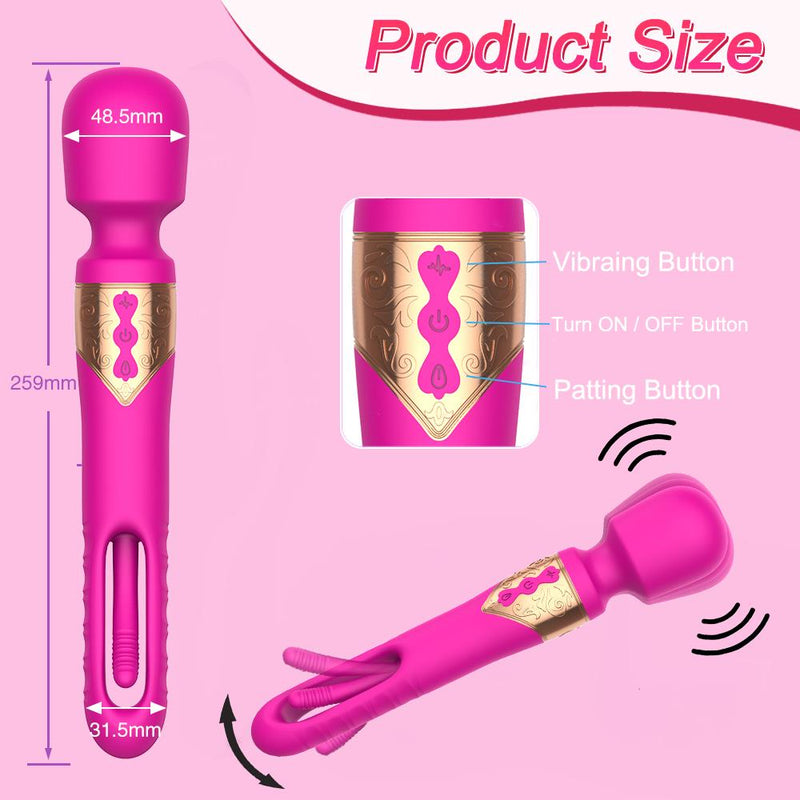 Finger Slap Vibrator Wand G Spot Vibrators Clitoral Stimulator Dildo Clit Vibrator