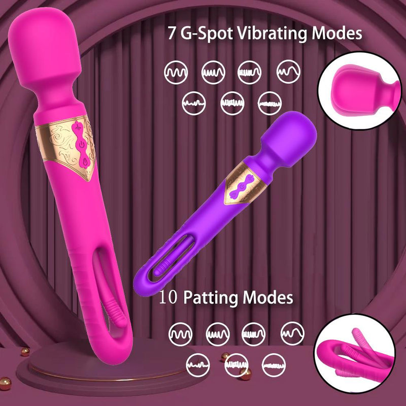 Finger Slap Vibrator Wand G Spot Vibrators Clitoral Stimulator Dildo Clit Vibrator