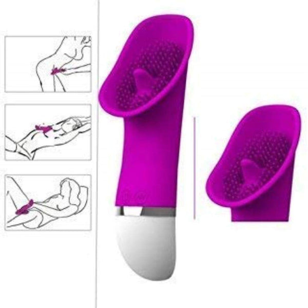 Suitable For Couples Entertainment Waterproof Handheld Tongue Oral Vibra