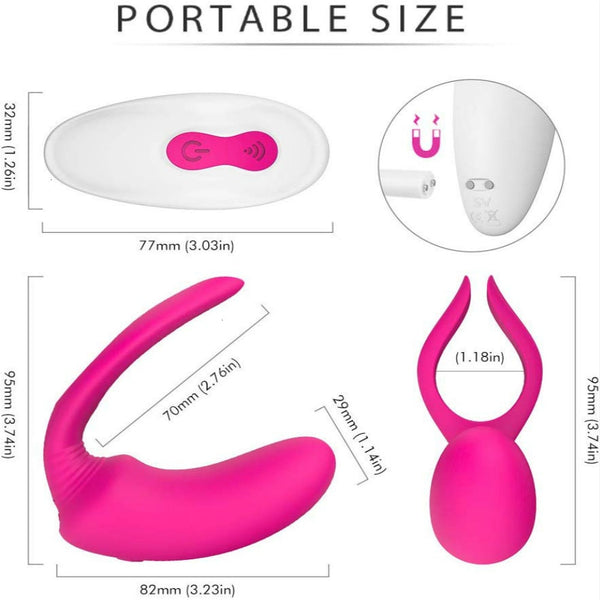 9 speed clitoris vagina penis stimulator rechargeable waterproof couple sex toy