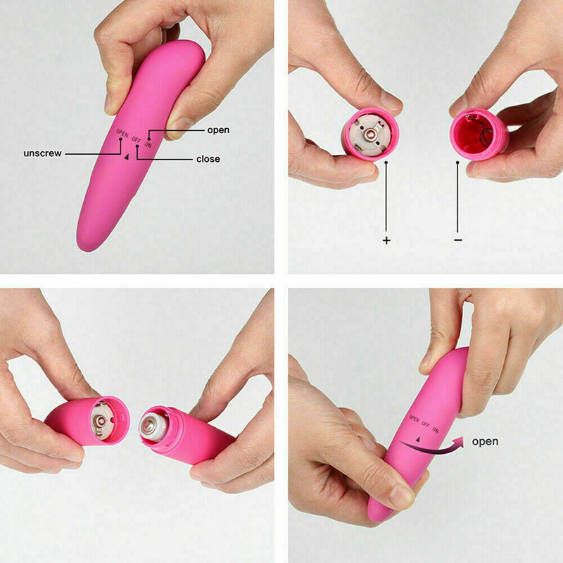 Mini G-spot vibrator massager small bullet nipple stimulator