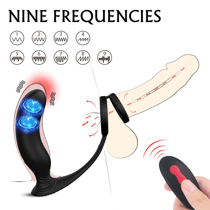 Vibrator For Men And Couples Anal Sex Toys Prostate Massager Male Vibrators Penis Ring