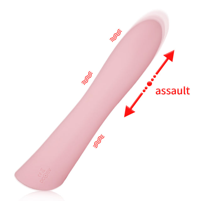 G-Spot Anal Plug Vibrator Female Clit Power Stimulator Dildo Female Vagina Stick Massager