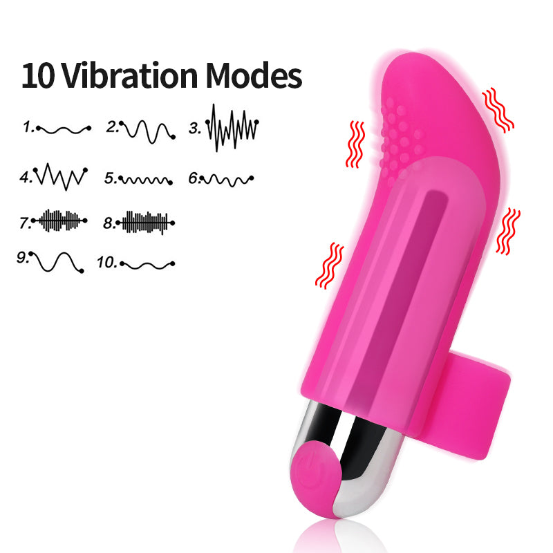 Strong Bullet Vibrator Female Clitoris Stimulation Lipstick Finger Vibrator Masturbator