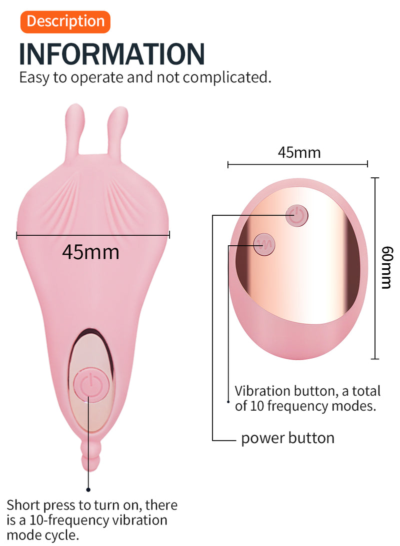 Remote Control Rabbit Panty Vibrator Female Vagina G Spot Massager Clit Stimulator