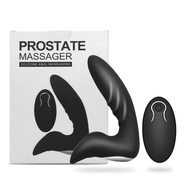 Vibrating Prostate Massager Men Anal Plug 10 Stimulation Patterns Motors Butt Silicone