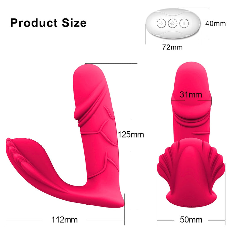 Spot wireless remote control clitoral stimulator couple sex toys
