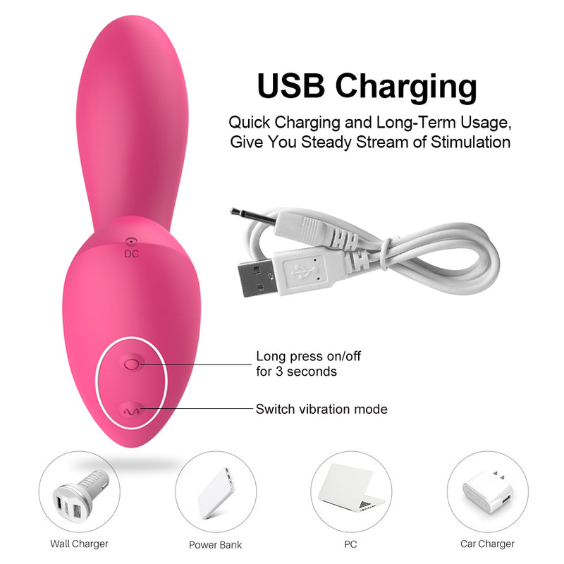 Vagina Sucking Vibrator Double Vibration 10 Speed Stimulate G Spot Vagina Clitoris