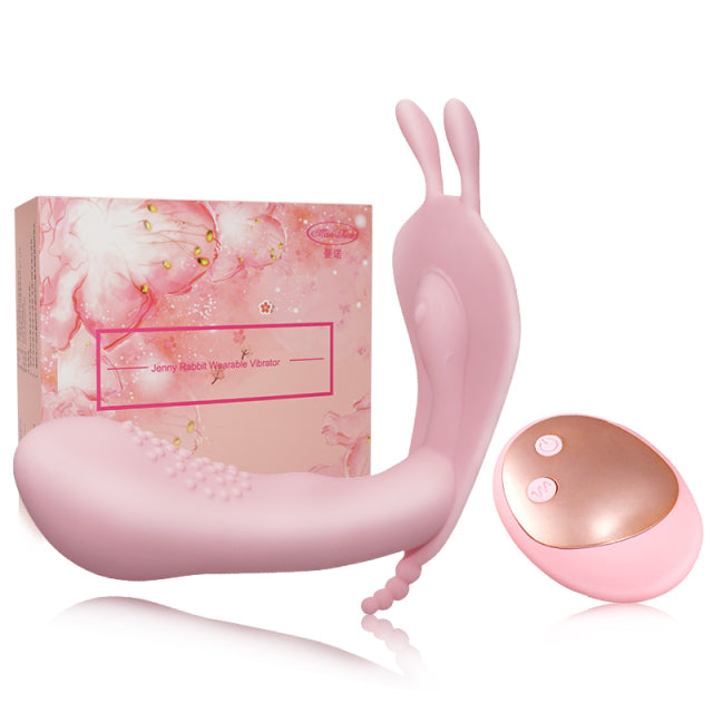 Remote Control Rabbit Panty Vibrator Female Vagina G Spot Massager Clit Stimulator