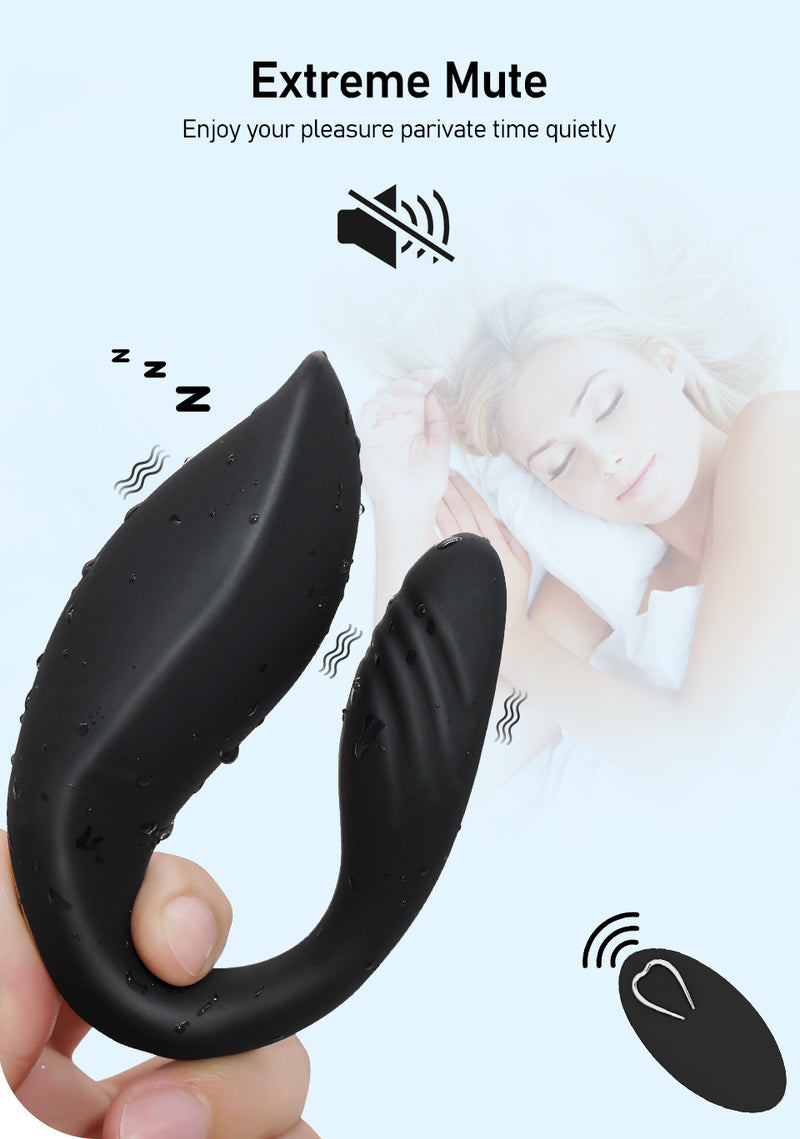 10 Speeds Couples Vibrator G Spot Clitoris Stimulator Double Dildo Vibrators Male Orgasm Remote Control Women Wearable Sex Toys