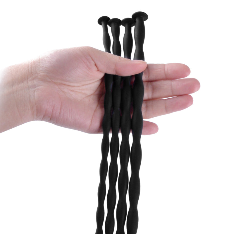 3-10mm Silicone Urethral Plug Male Penis Plug Urethral Dilator Erotic Adult Male Sex Toys