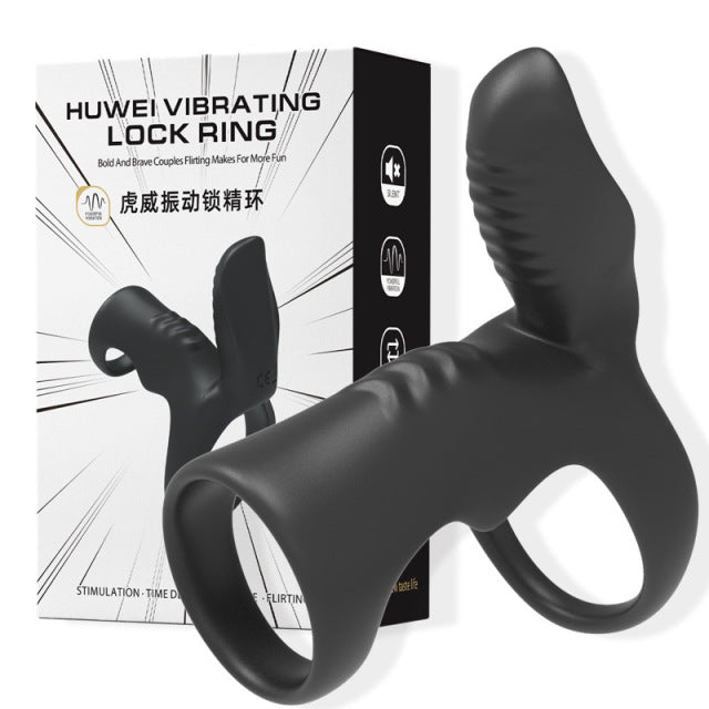 Vibrating Penis Ring Delayed Ejaculation Penis Ring Male Masturbator Massager