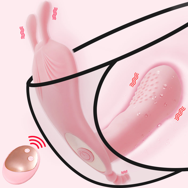 Remote Control Rabbit Panty Vibrator Female Vagina G Spot Massager Clit Stimulator