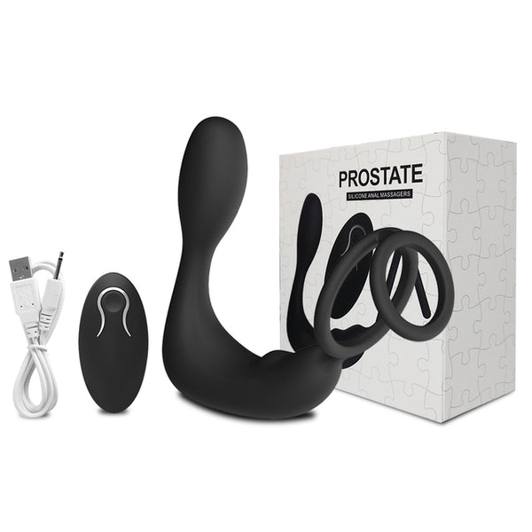 Prostate Massager Vibrator for Men Anal Plug Waterproof Powerful Anal Butt Plug